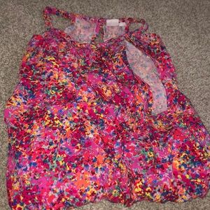 GAP Multicolored Floral Romper